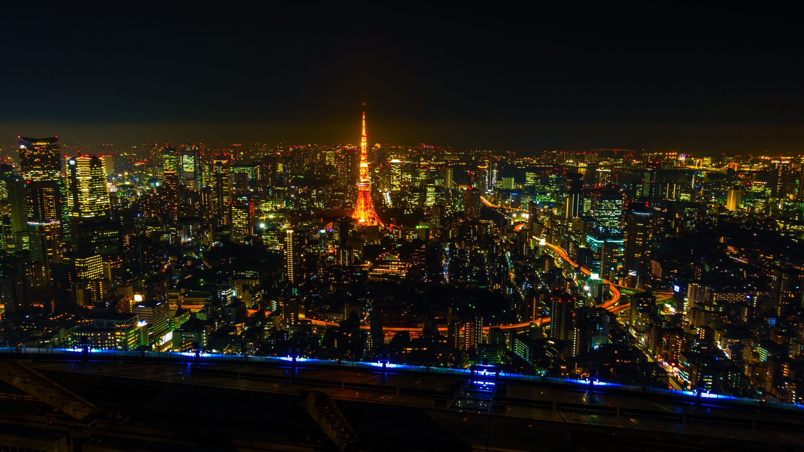 Night views in Japan